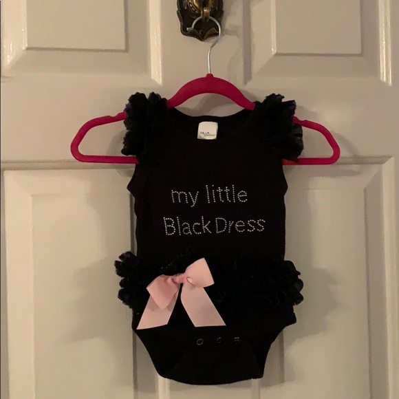 Ella Jackson baby onesie “My Little Black Dress” - Picture 1 of 4